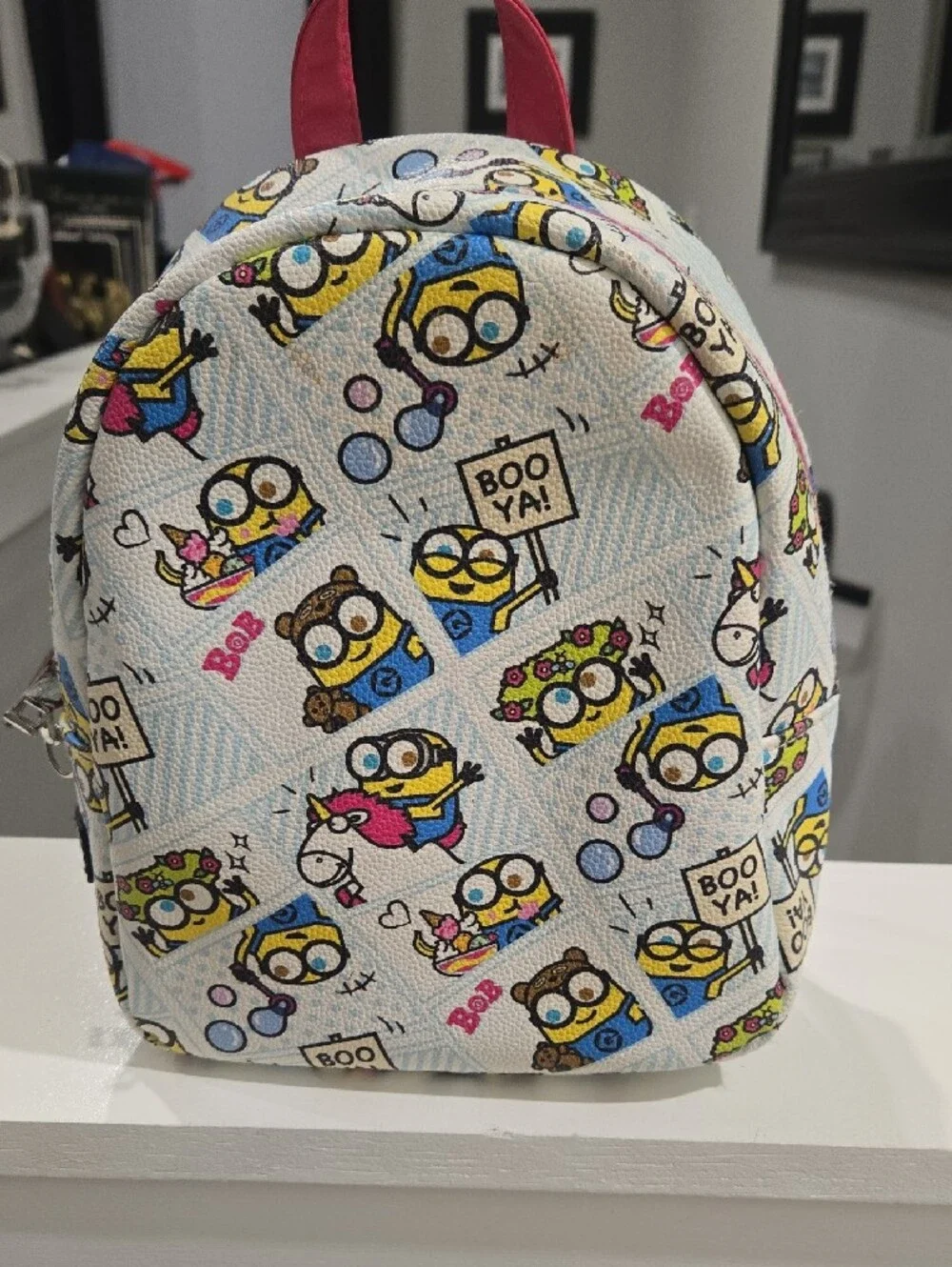 Universal Kids Cartoon Character Crossbody Bag - White, Yellow, Pink, Blue